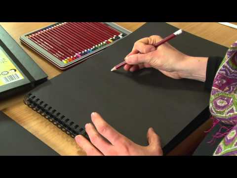 How to Use Pencils on Black Paper