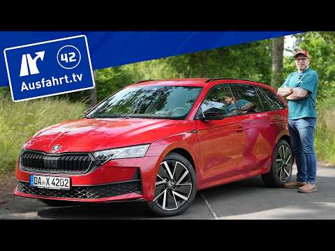2025 Skoda Octavia Combi Sportline TDI 110 kW 7G-DSG Kaufberatung, Test deutsch Review Fahrbericht