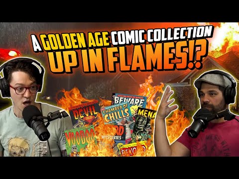 Beloved Golden Age Horror Comics, Up in Flames!? // Stories of Losses (& Gains!) from the #ComicFam
