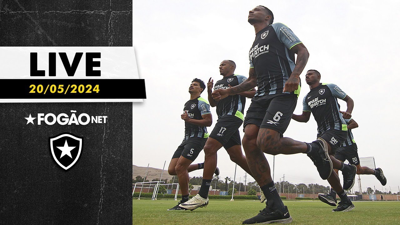 LIVE | Botafogo inicia semana decisiva por nota 10 em objetivos curtos
