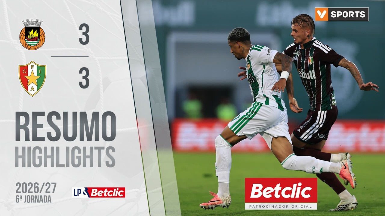 Rio Ave vs Estrela da Amadora highlights