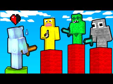 I Fought The WORST TEAM in Minecraft Bedwars...