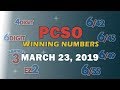 P78M Jackpot Grand Lotto 6/55, EZ2, Suertres, 4Digit, 6Digit, And Lotto 6/42 | March 23, 2019