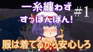 【ゆっくり実況】ゆっくりプッチのゼロから始めるマインクラフト【part1】