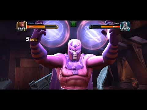 4 Star Magneto pre-buff vs.  Silver Surfer Rank 3 6 Star