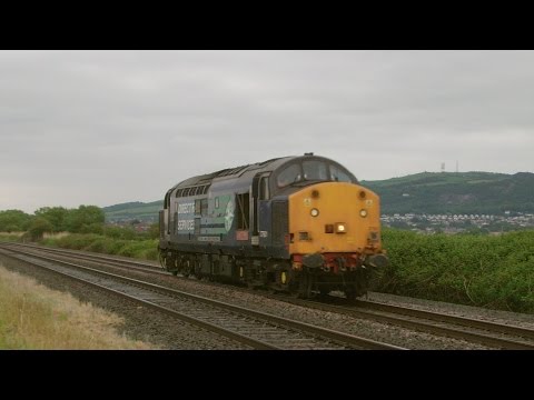 Prestatyn 26.6.2015 - DRS 37601 - Class 37 Fifty - Class 37 light engine