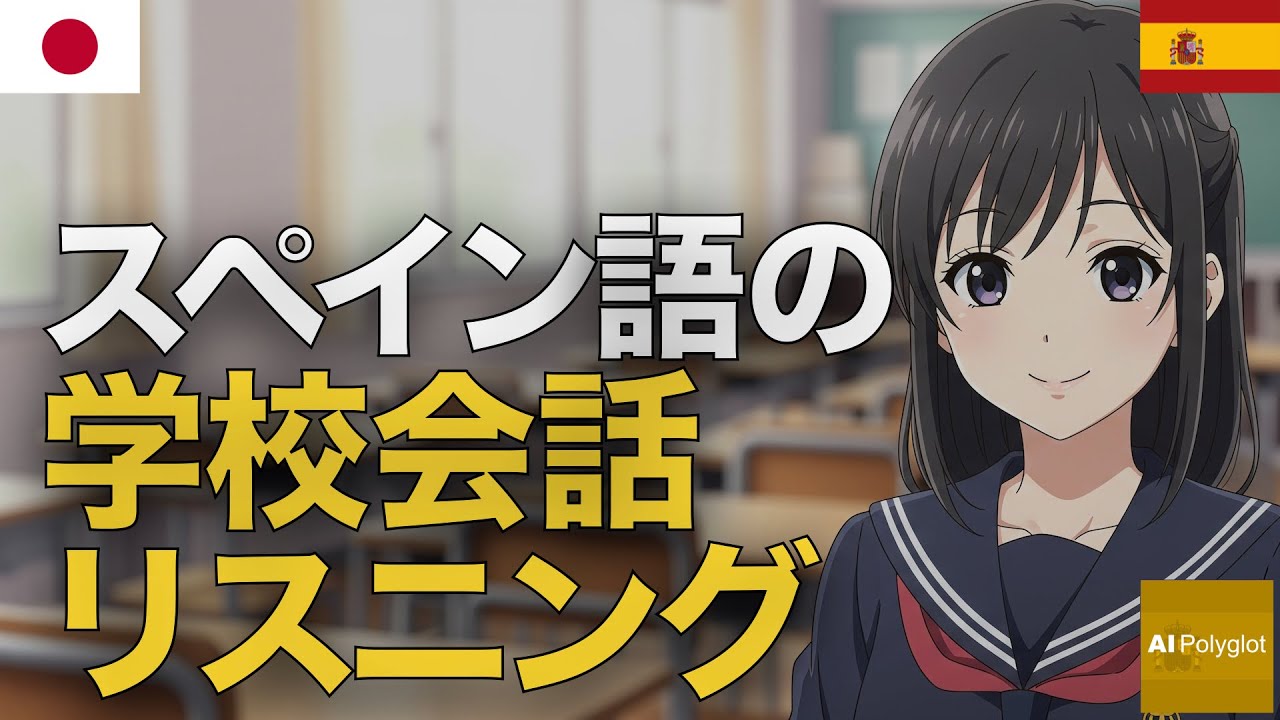 スペイン語の学校会話リスニング | 聞き流し | Spanish | 実用例文付き episode artwork