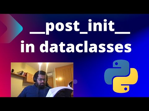 Python Dataclasses Post Init Processing __post__init__ In Dataclasses