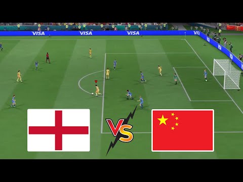 December 17, 2025 - ENGLAND WNT vs CHINA WNT – Fast-Paced Women’s Soccer Action - FIFA23 Gameplay