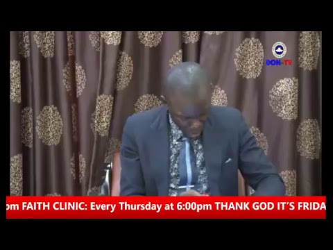 RCCG DON-TV BROADCAST -   OPEN HEAVEN 18th MAY 2017 DEFENDING HIS NAME