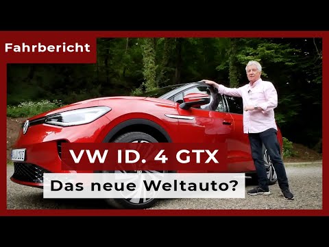 VW ID. 4 GTX (2021): Der sportliche Bruder | Fahrbericht mit Klaus Niedzwiedz