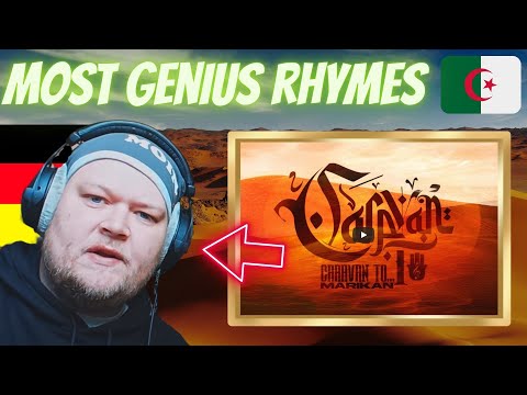 🇩🇿 El Hass - Caravan to Marikan | Foreigner Reaction | Reaction Algerian Rap