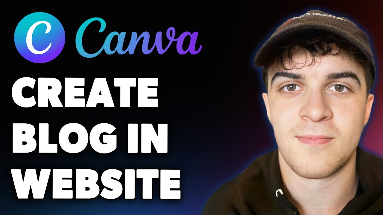 How to Create a Blog in Canva Website (Full 2025 Guide)