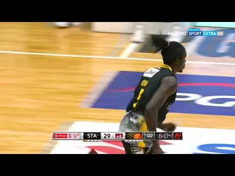 Nuni Omot już wsadza! Co za wyskok! #EnergaBasketLiga #PLKPL