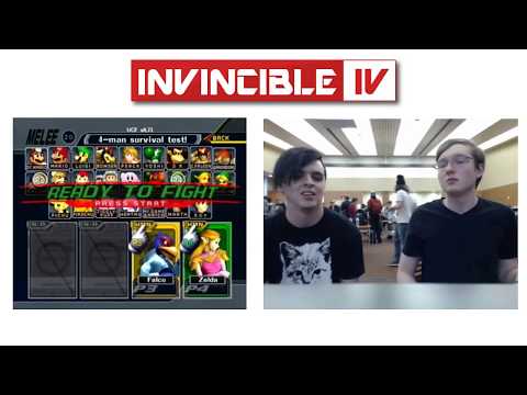 Invincible 4 Melee Singles: Slowking (Falco) vs Ben (Sheik) | Winners Quarters