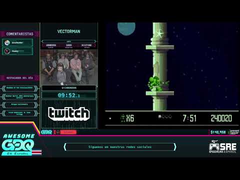 [AGDQ19 en Español] Vectorman (Any%) en 15:28 por chronoon