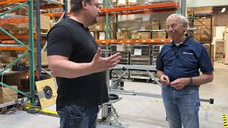 Chris explains the Klippel to Paul