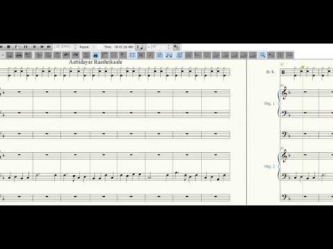 Aattidayar Raathrikaale -  Kee 60 - Base