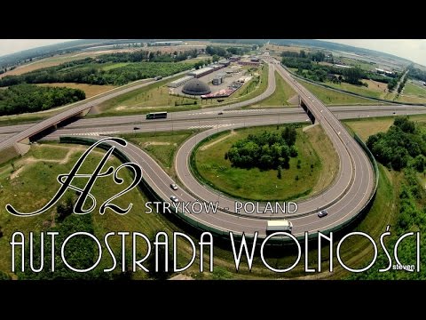 Highway - Autostrada Wolności - A2 - Węzeł Stryków - 02 lipca 2016