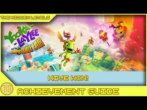 Yooka Laylee and the Impossible Lair HIVE Won! Achievement/Trophy Guide (Xbox/Playstation)