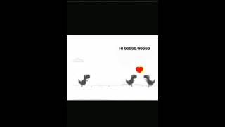 Download lagu Chrome Dino game end😭 | Unknown End 😔 mp3