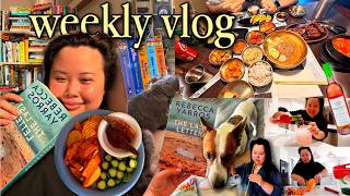 WEEKLY VLOG: crying... I wasn't prepared for this week... healing my inner child, reading + no phone