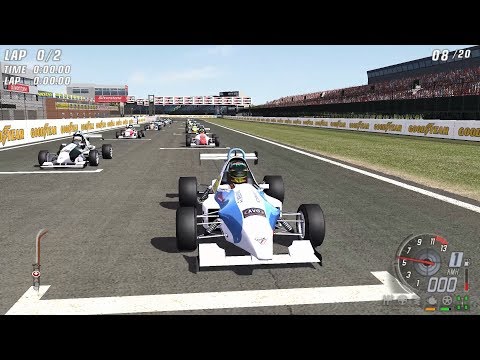 TOCA Race Driver 3 - Formula J-1000 (Silverstone Grand Prix) Gameplay 1080p