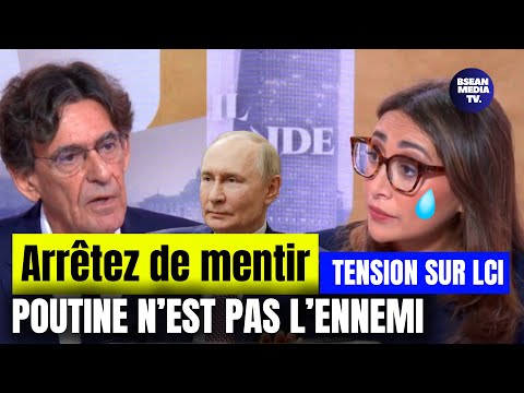 Arrêtez de mentir : Poutine n’est pas l’ennemi, c’est l’Ukraine l'agresseur. tension sur LCI