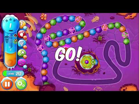 oka WWoka Marble Shooter level 211-215 - Game mini