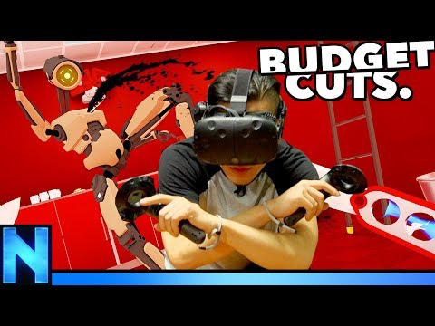 Escaping From A Robot Death Factory - BUDGET CUTS VR