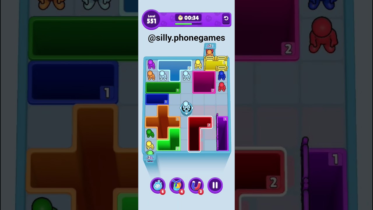 Drop Away Level 551 Walkthrough Solution