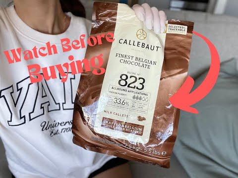 Demonstrating - Callebaut Belgian Milk Chocolate Baking Callets
