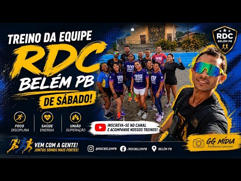 Treino da equipe RDC Belém pb 🏃🏻‍♂️ 🏃‍♀️ 
