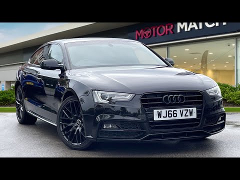 Used Audi A5 2.0 TDI Black Edition Plus Sportback Euro 6 (s/s) 5dr | Motor Match Crewe