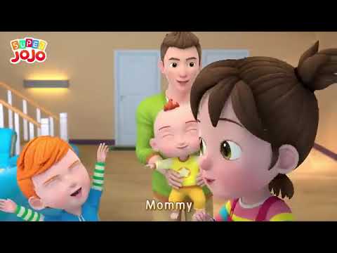 Super JoJo Nursery Rhymes Knock Knock Whos at the Door Kids at Home