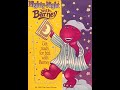 Nighty Night With Barney 1995 Promo Cassette