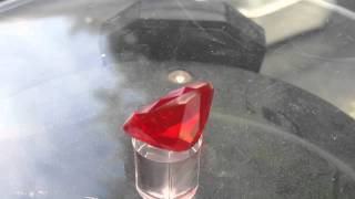3.76 cts. - Cherry Red Mexican Fire Opal!