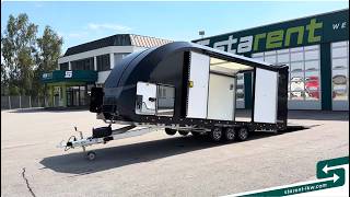 New Brian James Race Transporter 7 extra Hoch Solar Kamera 100 km/h car transporter trailer | Image 4 - Autoline