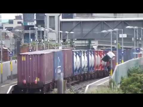 IE class 201 (215) + IWT Liner - Claude Road, Dublin