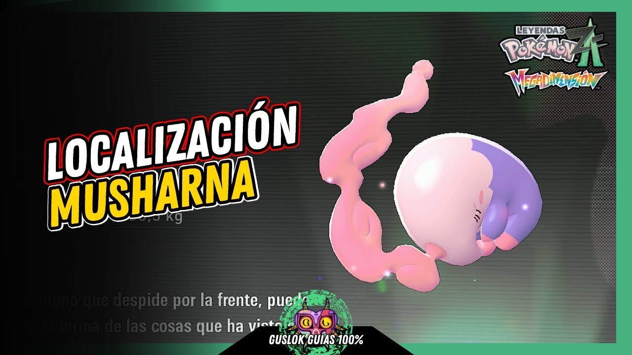 Leyendas Pokemon: Z-A Megadimension – UBICACIÓN de MUSHARNA 💯 | GUÍA 100% 🏆 Leyendas Pokemon: Z-A Megadimension – UBICACIÓN de MUSHARNA 💯 | GUÍA 100% 🏆
