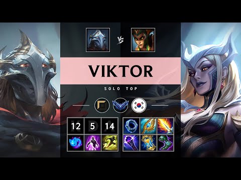 Viktor Top vs Cassiopeia: Rampage - KR Diamond Patch 25.S1.2