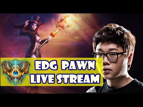 [ June 29,2016 ] EDG pawn - Leblanc vs Kassadin - midlane - S6 live stream
