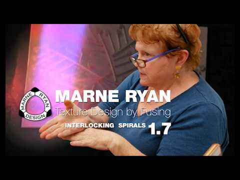 Marne Ryan Design || Fusing Textures || Interlocking Spirals 1.7