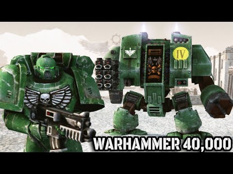 Dark Angels vs Black Legion! - Ultimate Mod Warhammer 40,000 | Men of War: Assault Squad 2