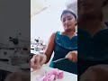 Swathi Naidu Cutting Vegetables In Kitchen