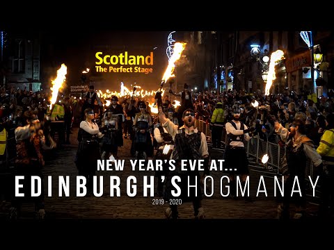 EDINBURGH HOGMANAY: Fireworks, street party, torchlight procession & loony dook for New Year!