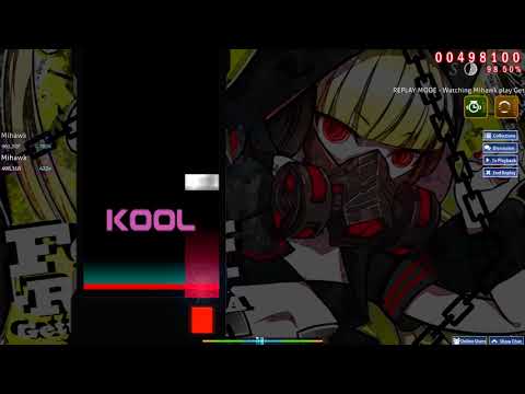 [osu!mania] Mihawk | Getty vs. DJ. DiA - Fox4-Raiza- [Novice] +HDDT FC