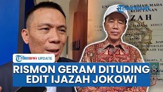 Geram! Reaksi Rismon seusai Dirinya Dituding Penyidik Manipulasi & Edit Ijazah Jokowi: Apa Buktinya?