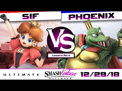 Sif (Daisy) vs. Phoenix (K.Rool) - Losers Rd 4 - Smashkatoon 36