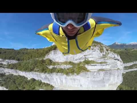 GoPro Awards  Epic Wingsuit Flight through Antennas